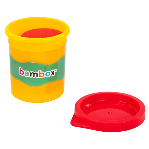 Тесто-пластилин для лепки BAMBOX (БАМБОКС), НАБОР "Развивашка" с цифрами и формочками, 107255