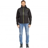 Куртка муж демисез. софтшел HORTEN2 черн/жел р.3XL(арт.HORT2NJ3X)