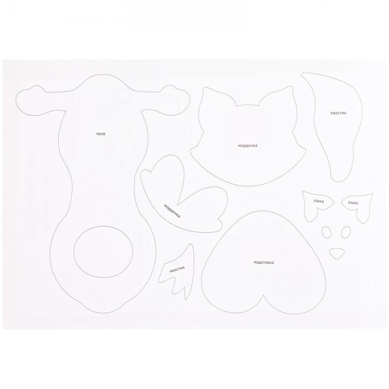 Цветная пористая резина (фоамиран) ArtSpace, А4, 7л., 7цв., 2мм, пастель