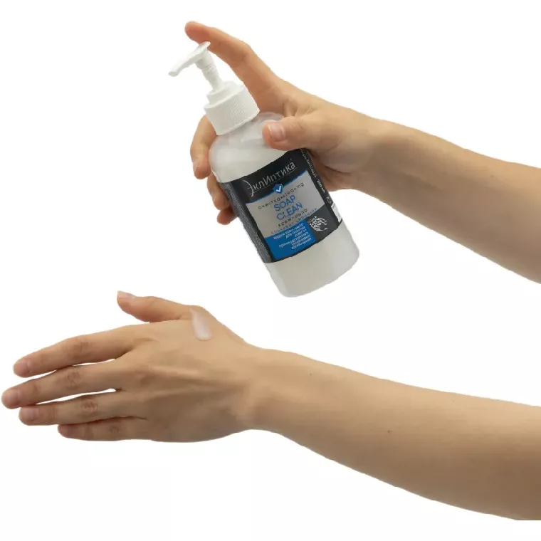 Крем-мыло ТМ ЭклИптика SOAP CLEAN, флакон с помпой 250 мл