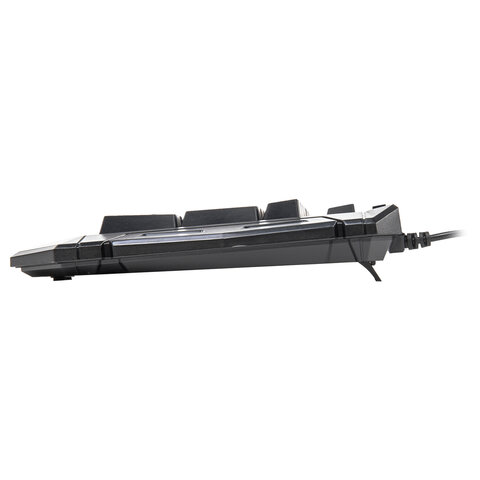 Клавиатура проводная игровая SONNEN Q9M, USB, 114 клавиш, РАДУЖНАЯ LED-подсветка, черная, 513511