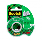 Клейкая лента канцелярская 3M SCOTCH MAGIC 8-1975D 19х7,5