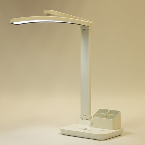 Настольная лампа / светильник беспроводная SONNEN PT-401, органайзер, USB, LED, 5 Вт, 3 режима, 238779