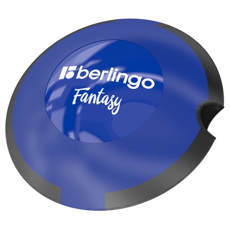 Точилка пластиковая Berlingo "Fantasy" 1 отверстие, контейнер, ассорти