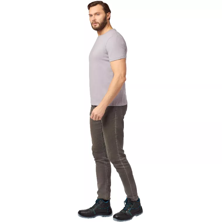Футболка (160 г.) с кор.рукавом св.серый(XXXL)