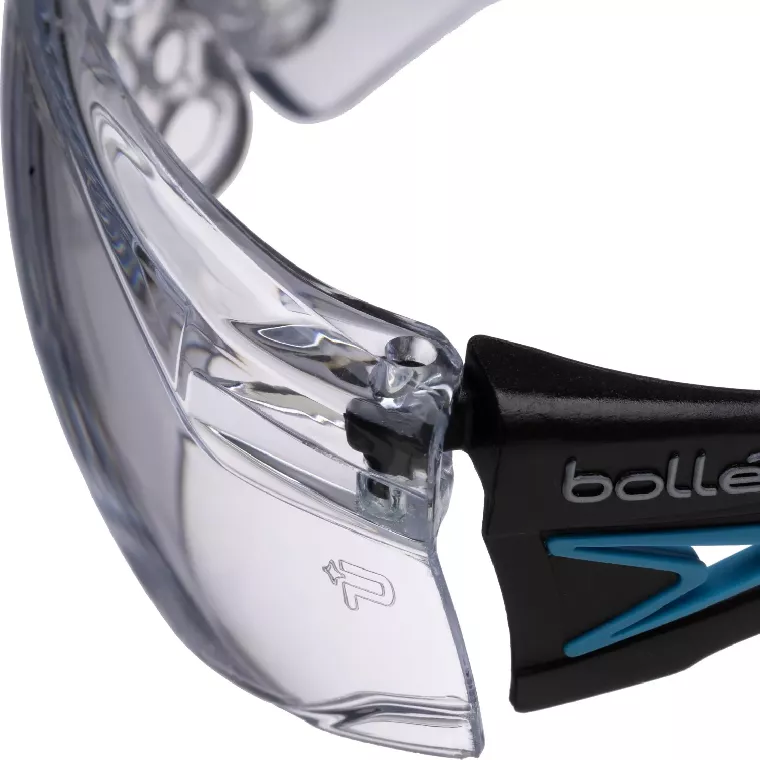 Очки открытые Bolle RUSH+, clear, синие дужки PLATINUM (RUSHPPSIB)