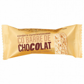 Конфеты мультизлаковые CO BARRE DE CHOCOLAT с белой глазурью, 1000 г