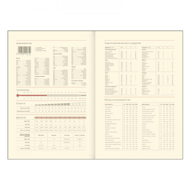 Ежедневник недатированный, А5, 136л., кожзам, Greenwich Line "Новая история, бежевый", тон. блок