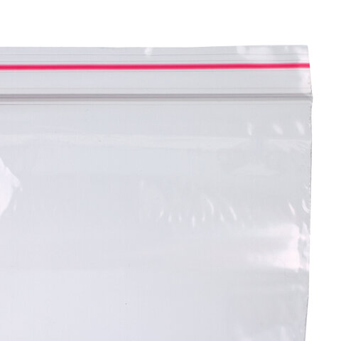 Пакеты ZIP LOCK "зиплок" ПРОЧНЫЕ, комплект 100 шт., 100х150 мм, ПВД, 60 мкм, BRAUBERG EXTRA, 608170