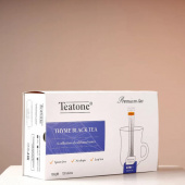 Чай TEATONE "Thyme black tea" черный с чабрецом, 100 стиков по 1,8 г, 101