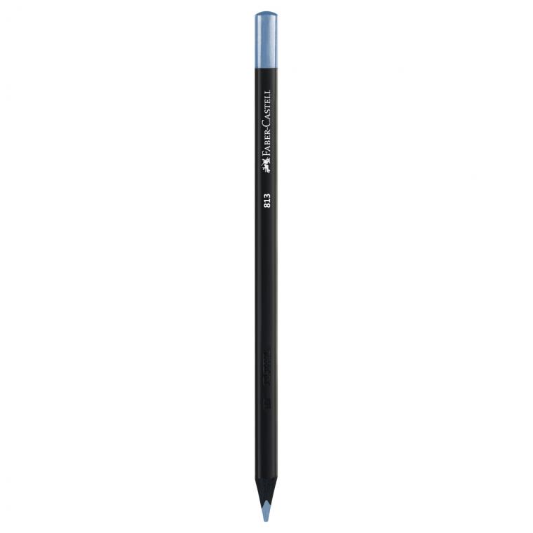 Карандаши цветные Faber-Castell "Black Edition", 12цв., металлик, трехгран., черное дерево, заточен., картон.