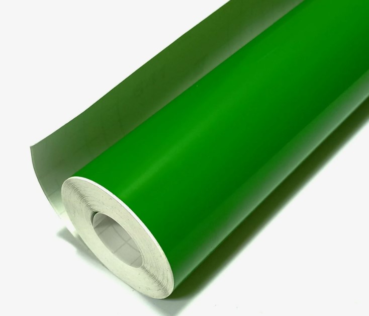 Пленка самоклеящаяся Line 1,22 х 50м зеленая глянцевая CV1015G